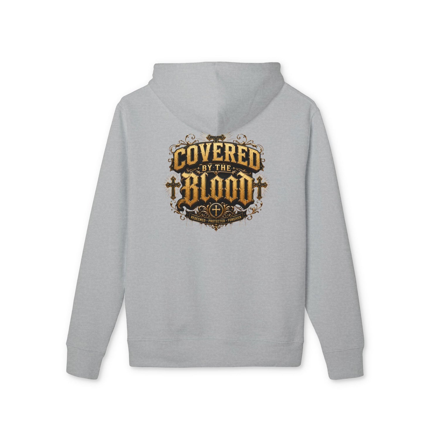 Covered by the Blood Hoodie — Christian Faith Graphic Pullover