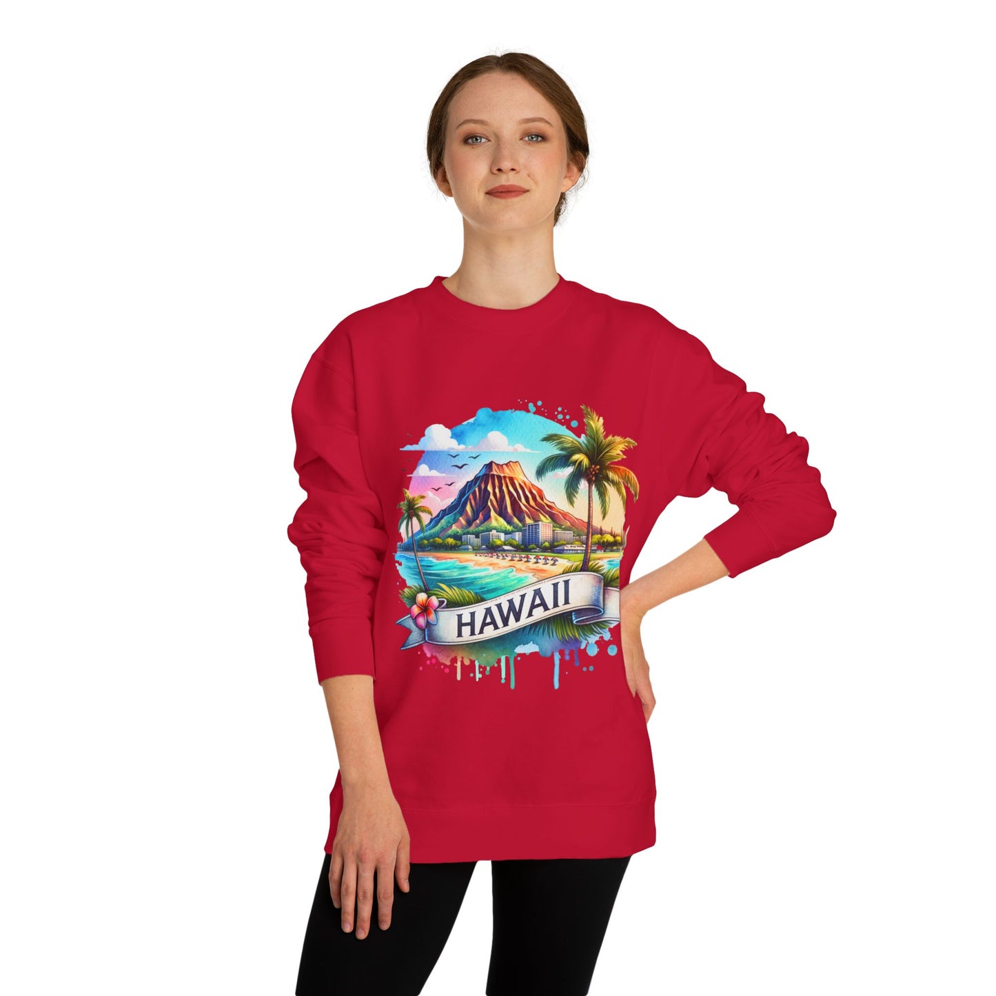 Hawaii Island Graphic Sweatshirt