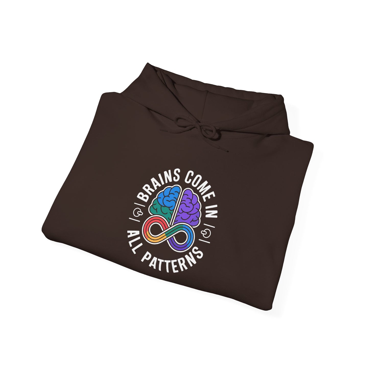 Brains Come in All Patterns Hoodie