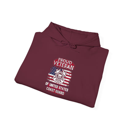 Proud Veteran of United States Coast Guard Hoodie