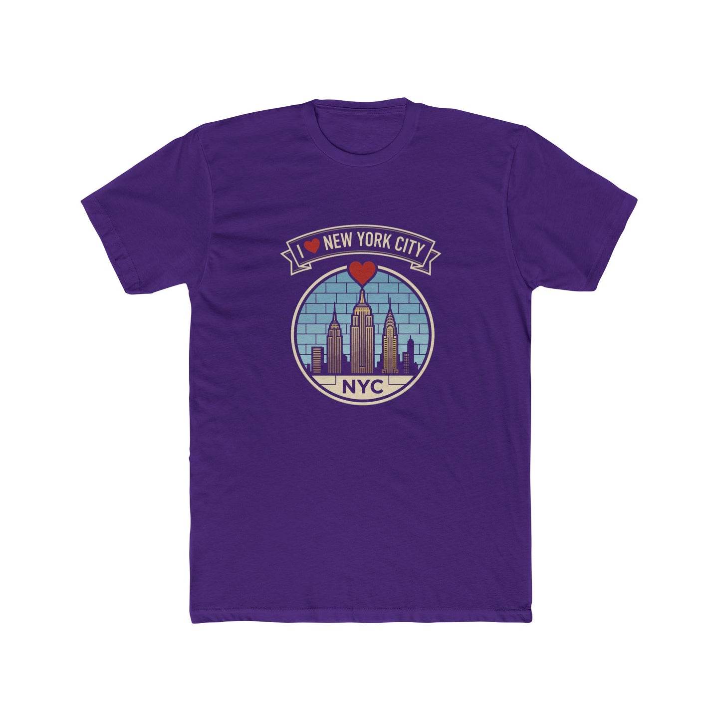 NYC Skyline T-Shirt — I  New York City Graphic Tee