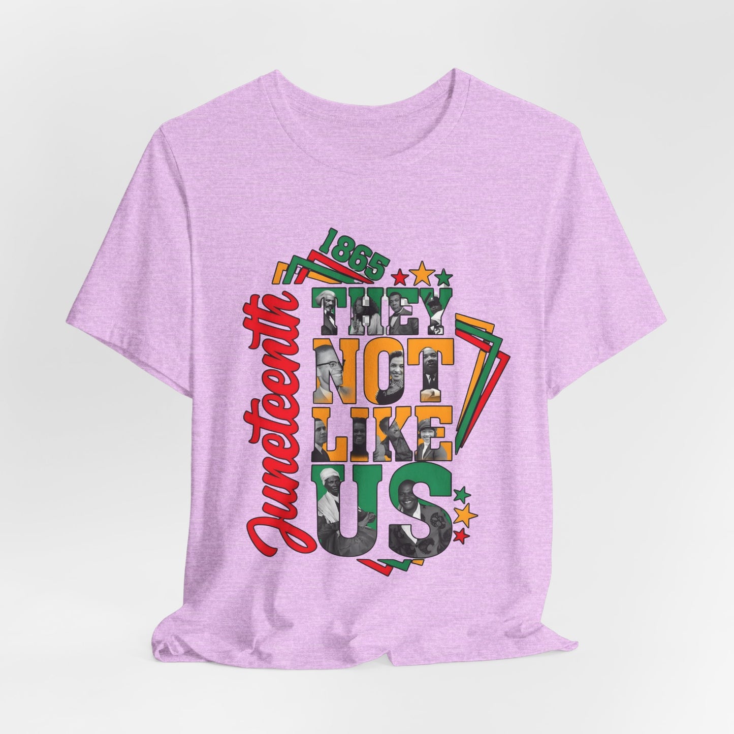 Juneteenth "They Not Like Us" Graphic Tee — Juneteenth Celebration T-Shirt