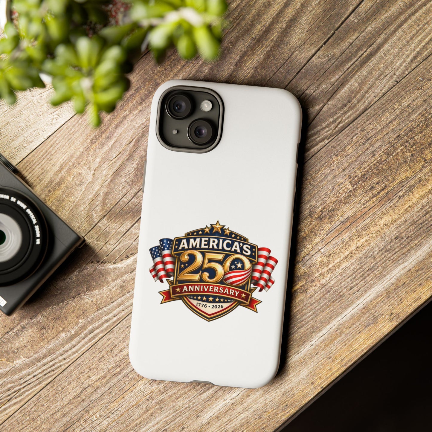 25th Anniversary Patriotic Phone Case — America’s Celebration Design