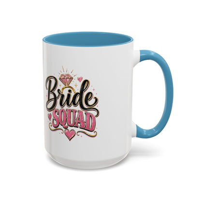 Bride Squad Coffee Mug — Bachelorette Party Gift, Bridal Shower Accent Mug
