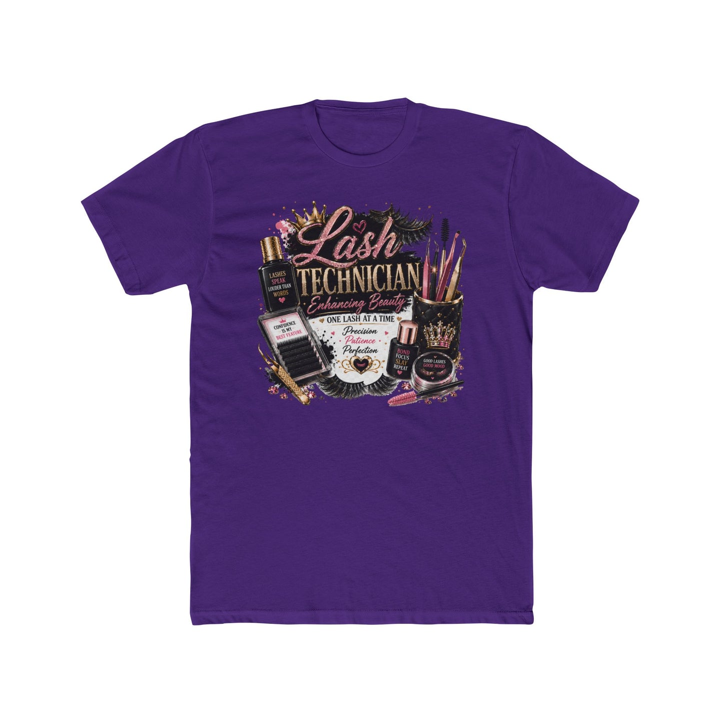 Lash Technician Crew Tee - Eyelash Extension Artist T-Shirt