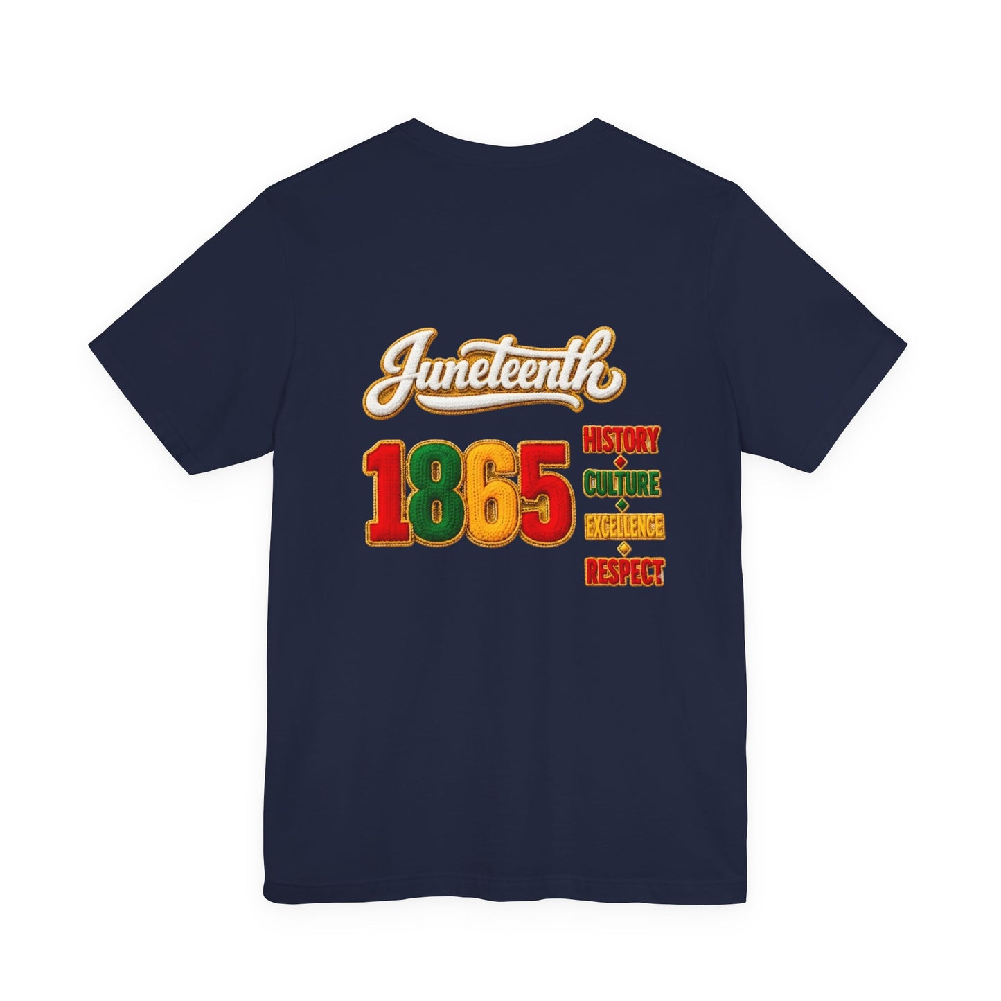 Juneteenth 1865 Tee — History • Culture • Excellence • Respect T-Shirt