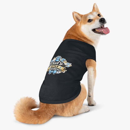 Pet Tank Top - "Dad's Little Shadow" Cute Dog Shirt for Father’s Day & Pet Lovers