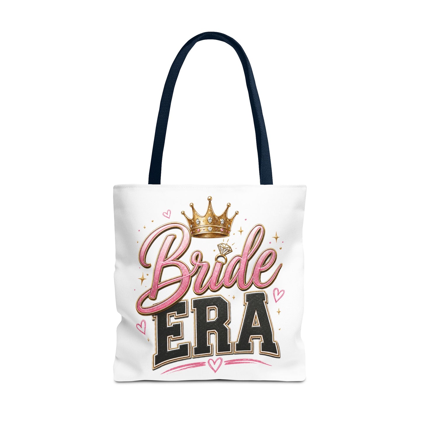 Bride Era Tote Bag — Bachelorette Bride Crown Tote for Bridal Shower & Wedding Weekend