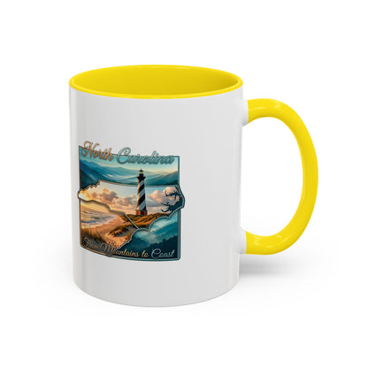 Coastal Lighthouse Coffee Mug – From Mountains to Coast Accent Mug