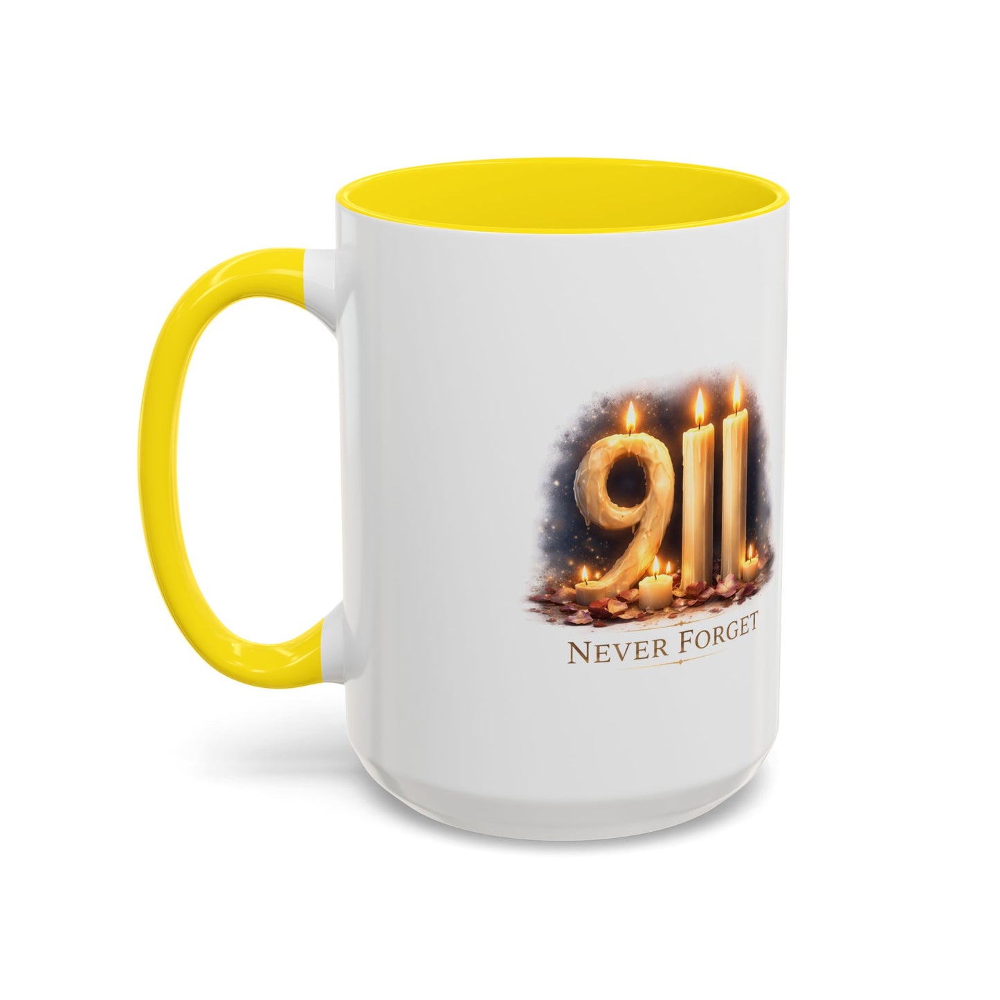 9/11 Never Forget Memorial Coffee Mug