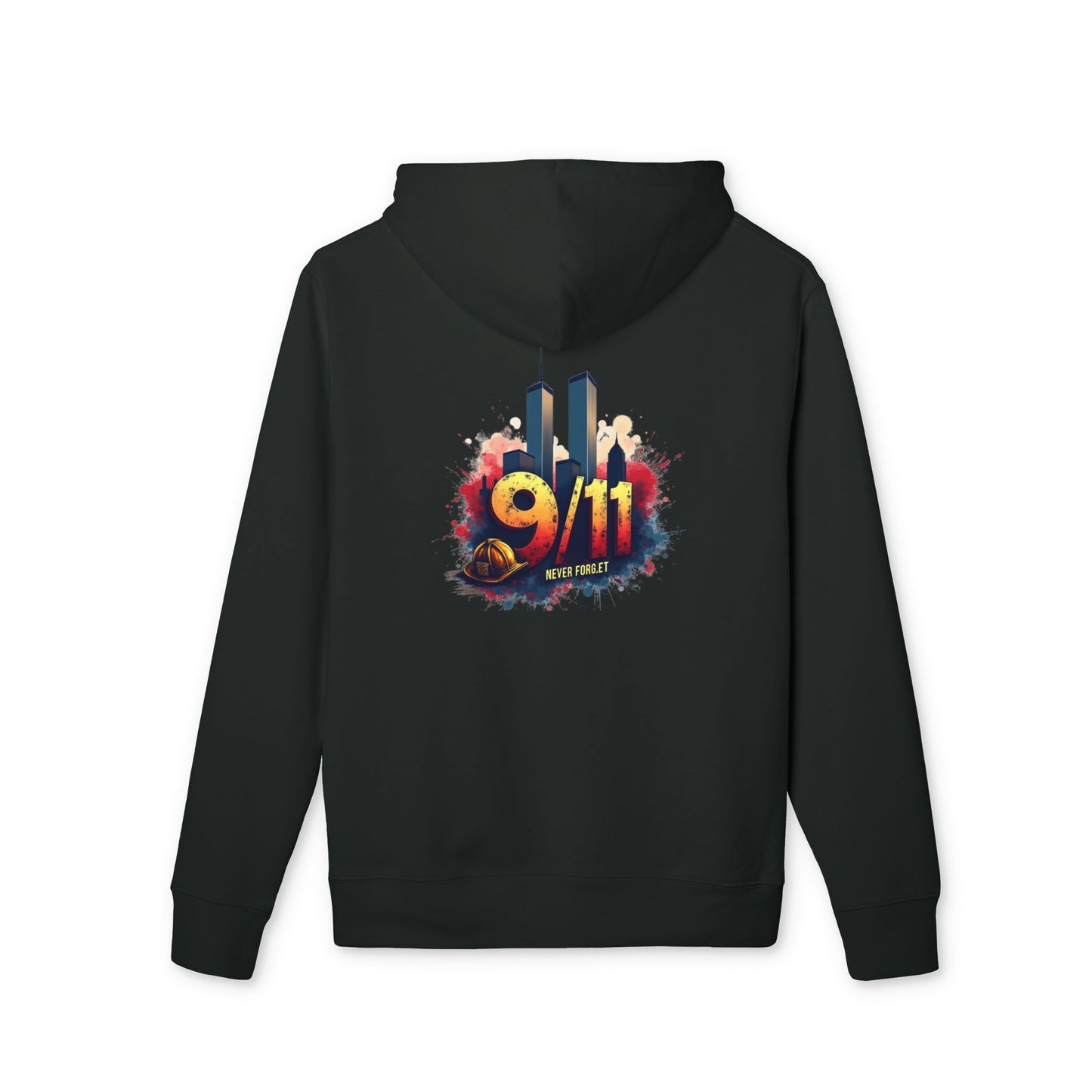 9/11 Memorial Hoodie — Twin Towers Tribute Sweatshirt
