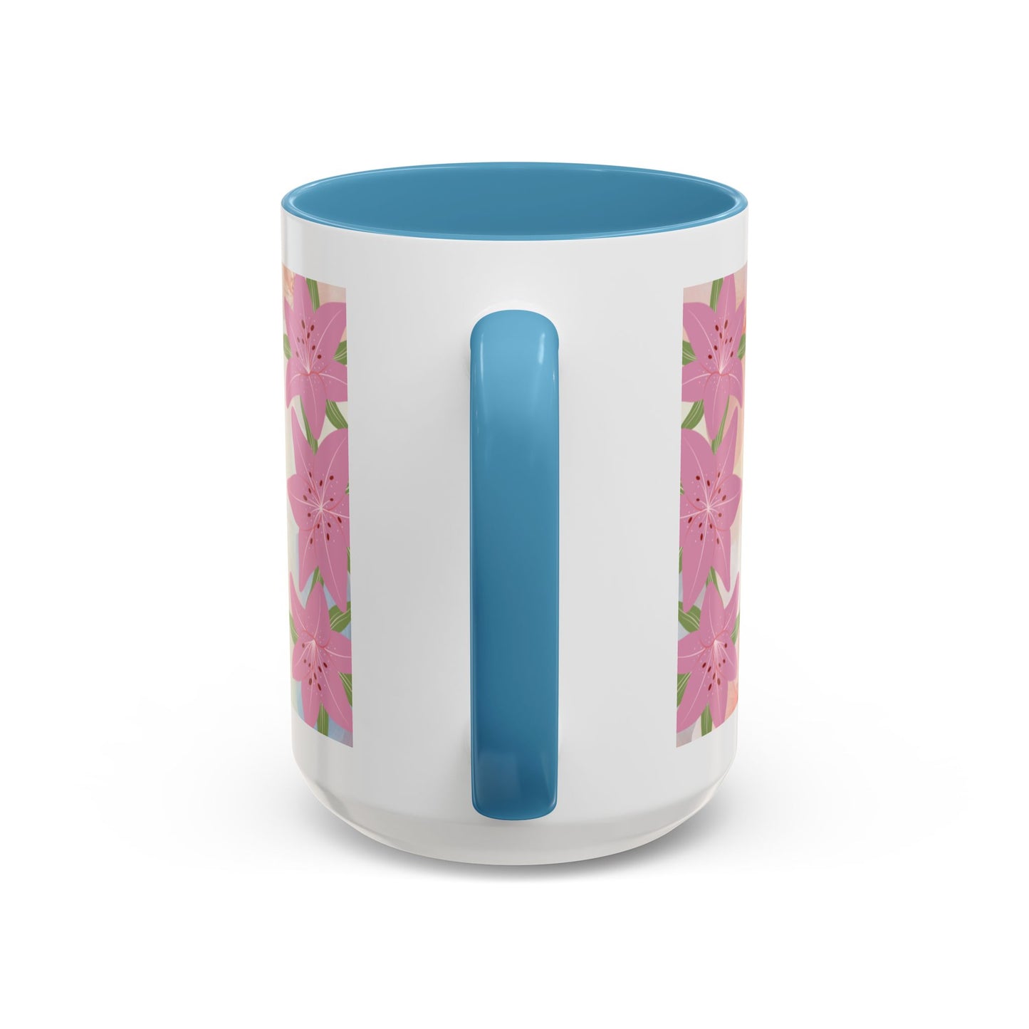Mom Acronym Coffee Mug — "MOM: Magical • One-of-a-Kind • Motivator" Floral Accent