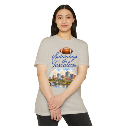 Saturdays in Tuscaloosa Football Cityscape T-Shirt