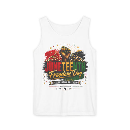 Juneteenth Freedom Day Tank Top — Celebrating Freedom Graphic