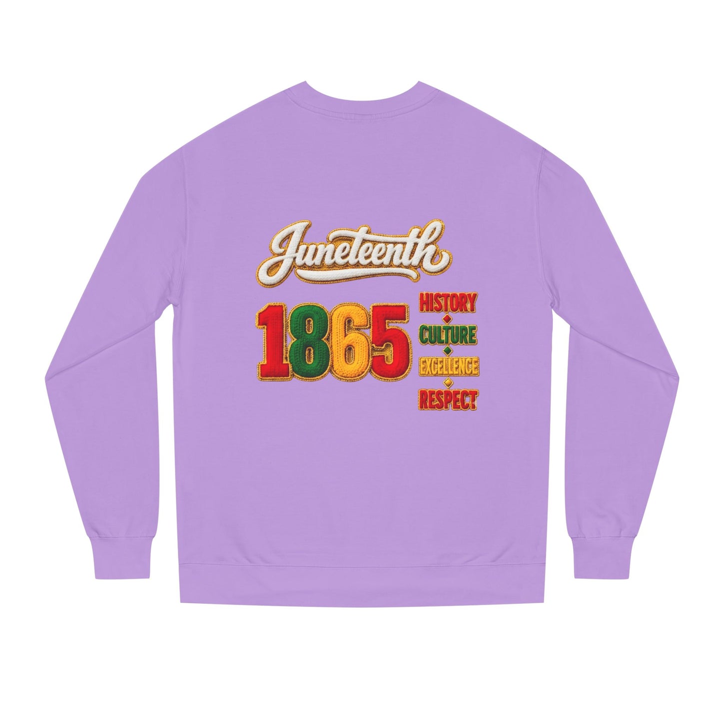 Juneteenth 1865 Sweatshirt — History • Culture • Resilience • Respect