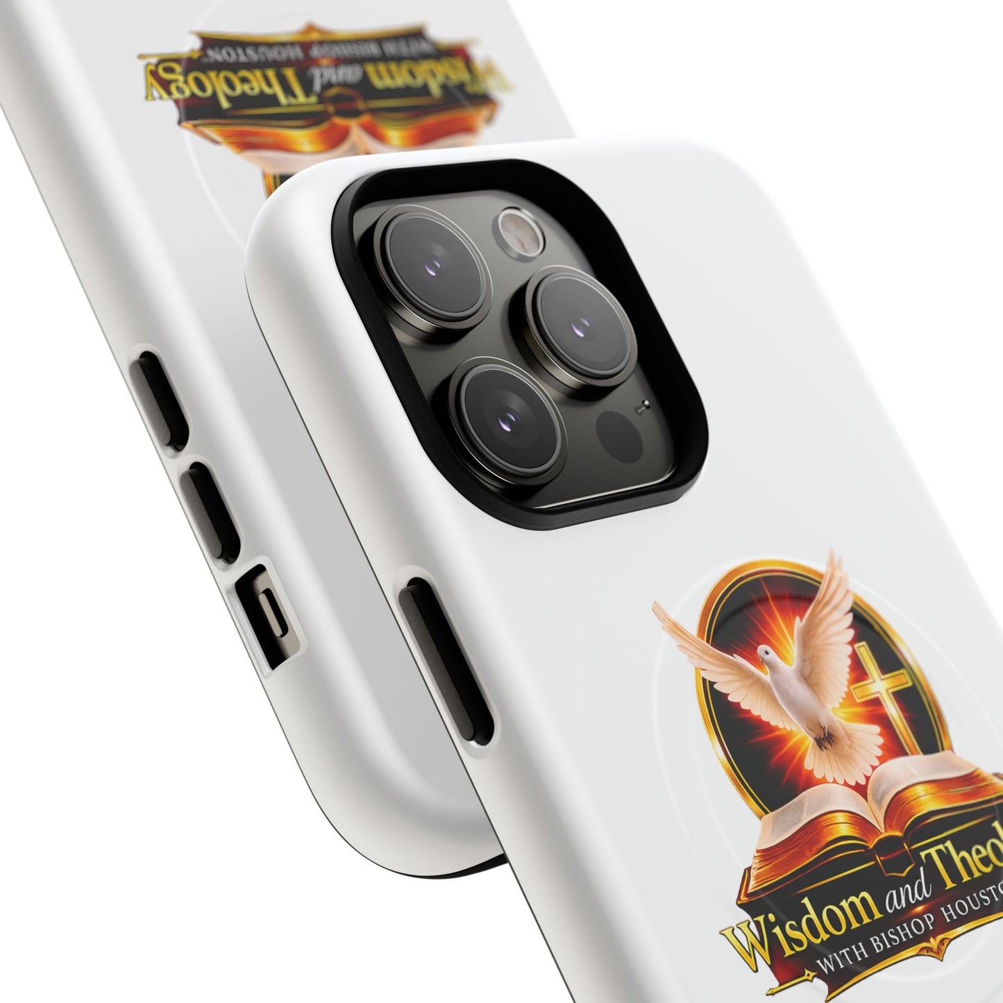 Wisdom and Theology Phone Case — Tough Magnetic Christian iPhone Cover