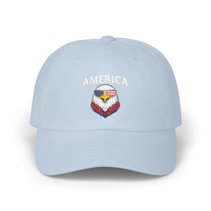 Dad Cap — Patriotic Eagle Embroidered Baseball Hat