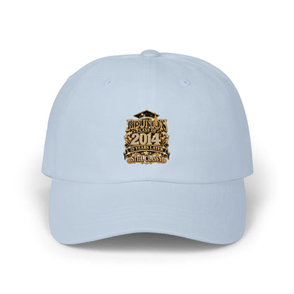 Embroidered 2014 Reunion Dad Cap — Vintage Class Badge Baseball Hat