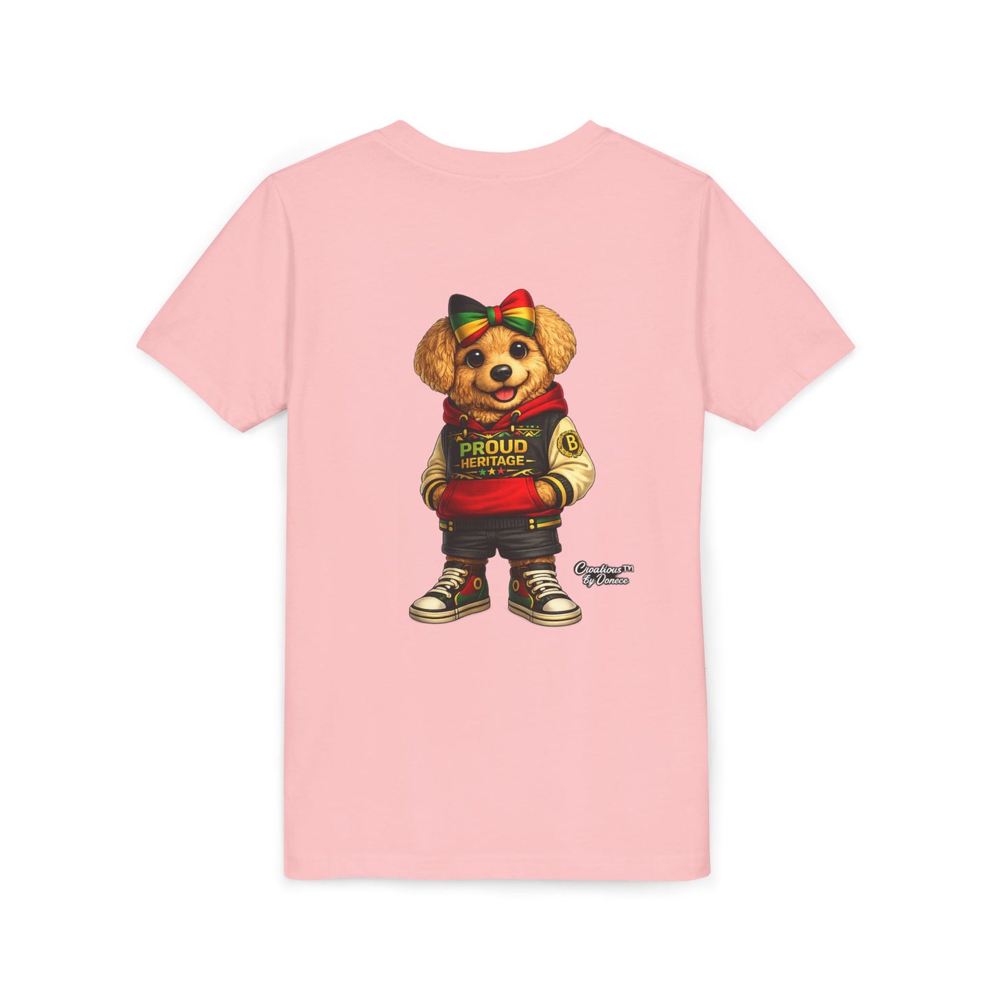 Kids Rasta Bear 'Proud Heritage' Tee