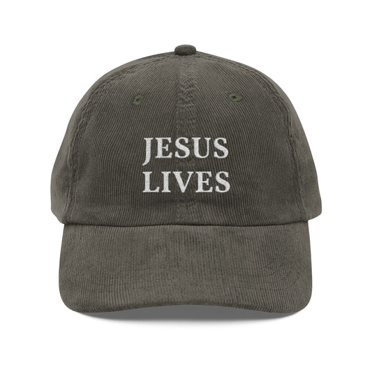 Vintage Corduroy Cap (Embroidery)