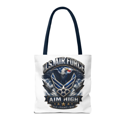 U.S. Air Force Aim High Tote Bag — Patriotic Eagle Military Tote