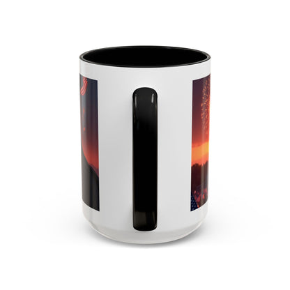 250 Years 1776–2026 Eagle Coffee Mug — Patriotic Anniversary 250th USA Celebration