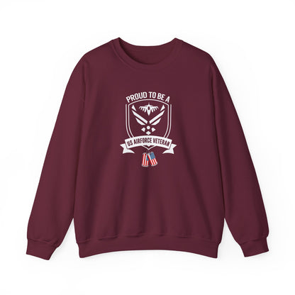 Proud to Be a US Airforce Veteran Sweatshirt