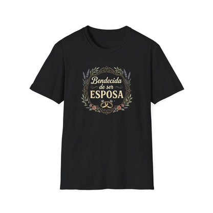 Bendecida de ser Esposa T‑Shirt