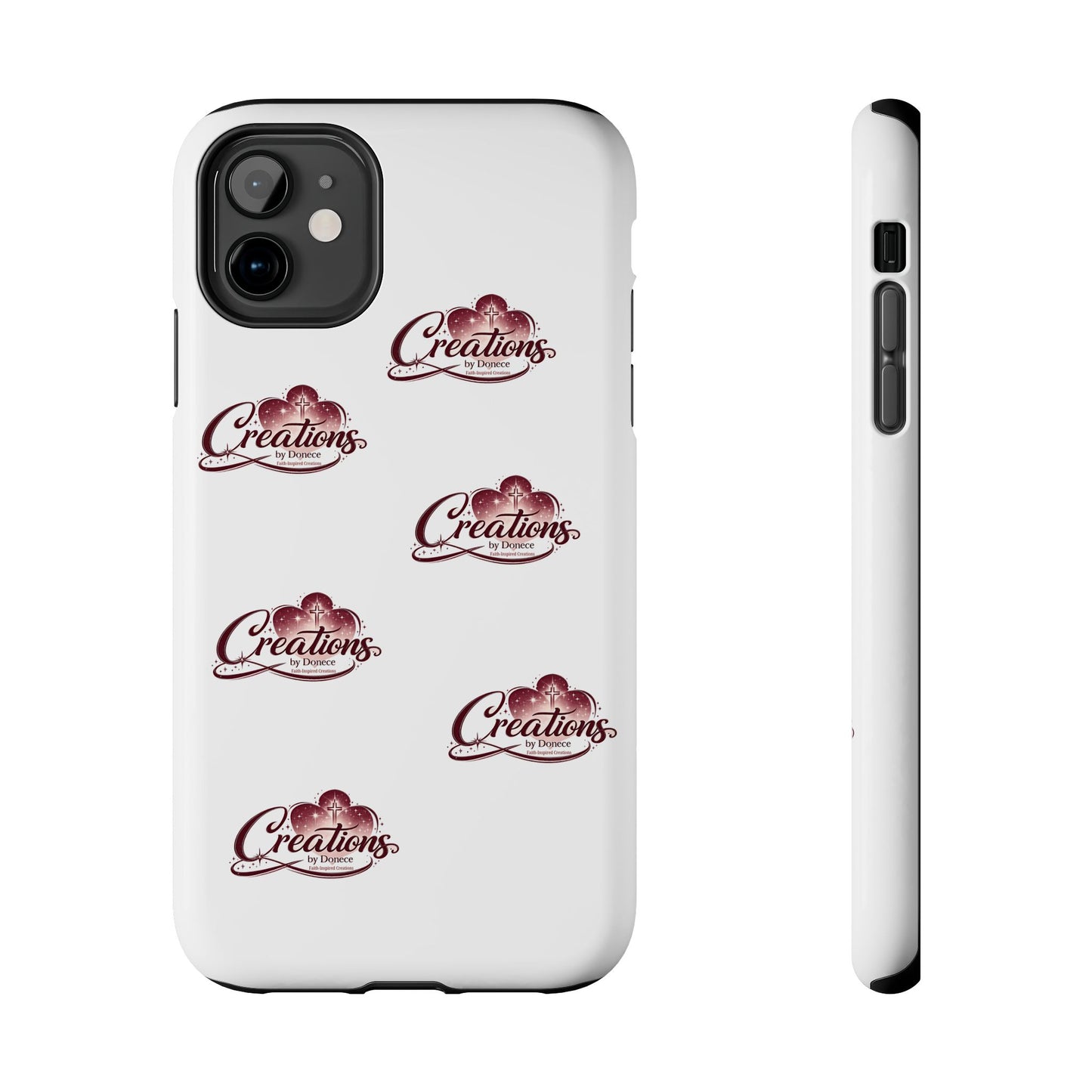 Logo Pattern Tough Phone Case — Creations Repeat Design