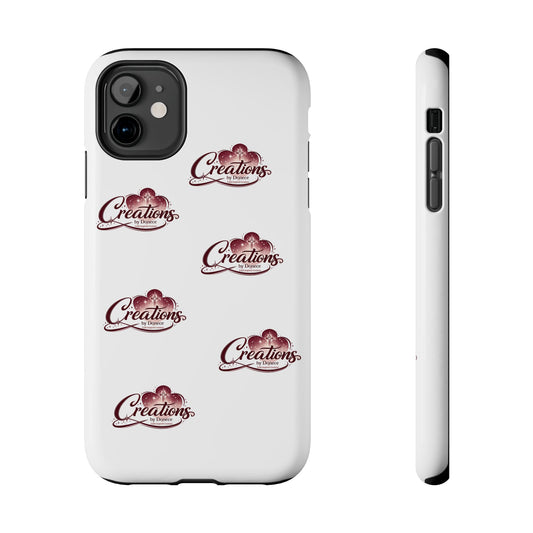 Logo Pattern Tough Phone Case — Creations Repeat Design