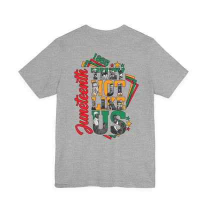 Juneteenth "They Not Like Us" Graphic Tee — Juneteenth Celebration T-Shirt