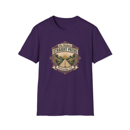 He Makes Straight Paths — Proverbs 3:6 T‑Shirt