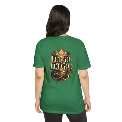 Let Go Let God T-Shirt — Inspirational Christian Faith Tee