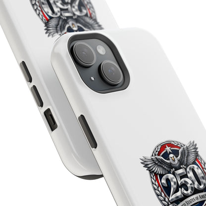 iPhone Magnetic Impact Case — 250th Anniversary Eagle Badge Design