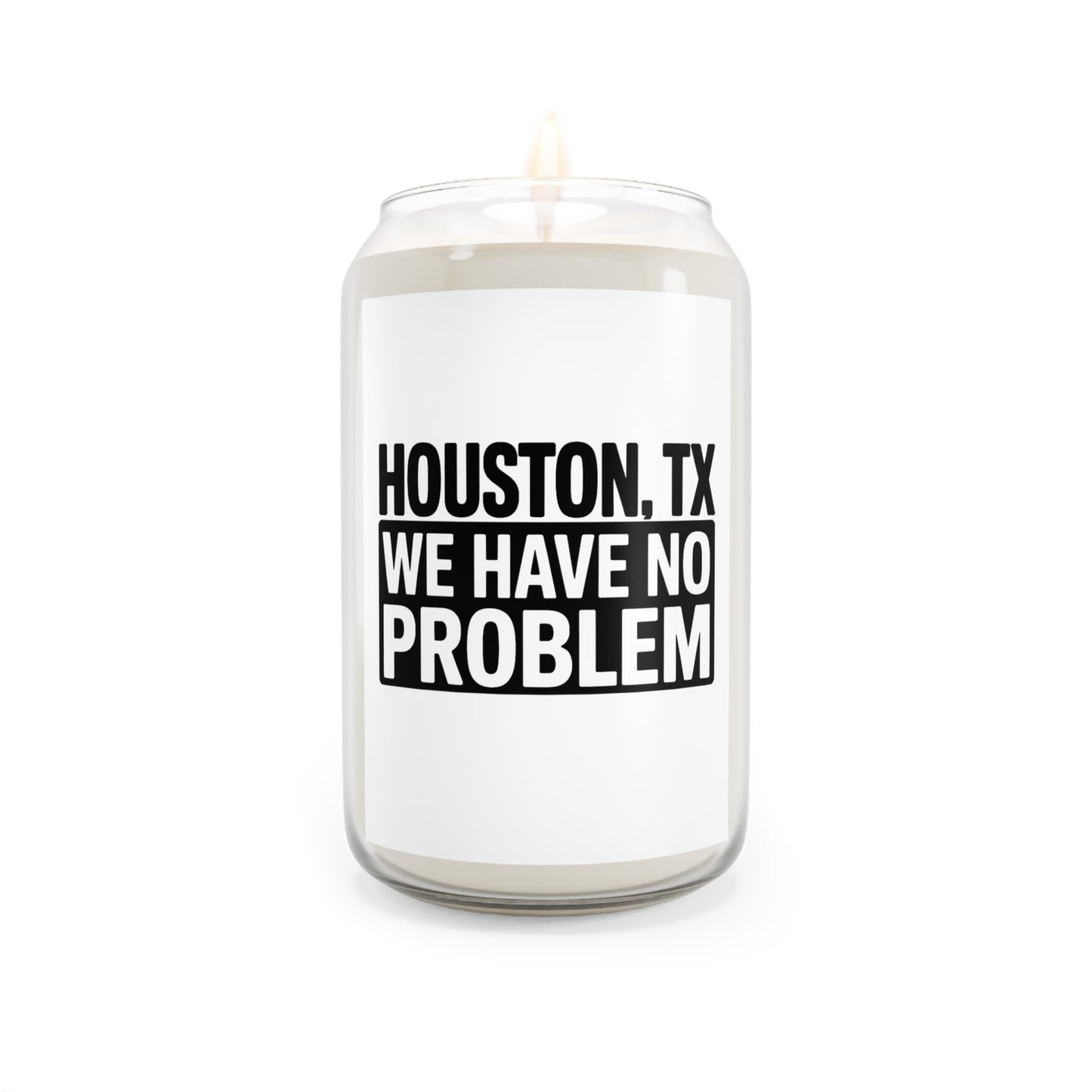 Houston, TX We Have No Problem Scented Soy Candle — 13.75oz