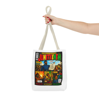 Juneteenth Comic Tote Bag — Vintage Panels Celebration Tote