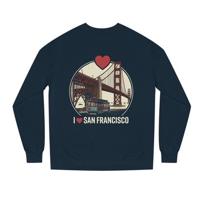San Francisco Sweatshirt – I  San Francisco Golden Gate Bridge Crewneck