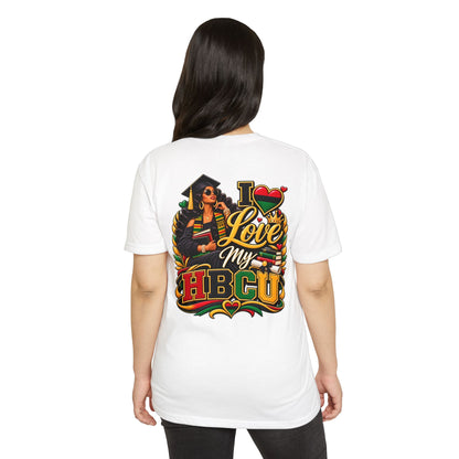 I Love My HBCU T-Shirt — Black Graduate Pride Graphic Tee