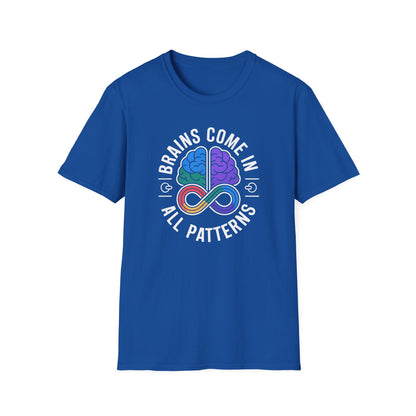 Brains Come in All Patterns T-Shirt
