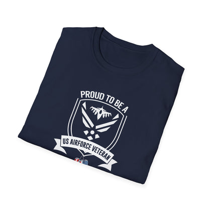 Proud to Be a US Airforce Veteran T-Shirt