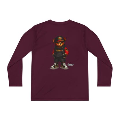 Youth Long Sleeve Tee — Urban Bear Graphic
