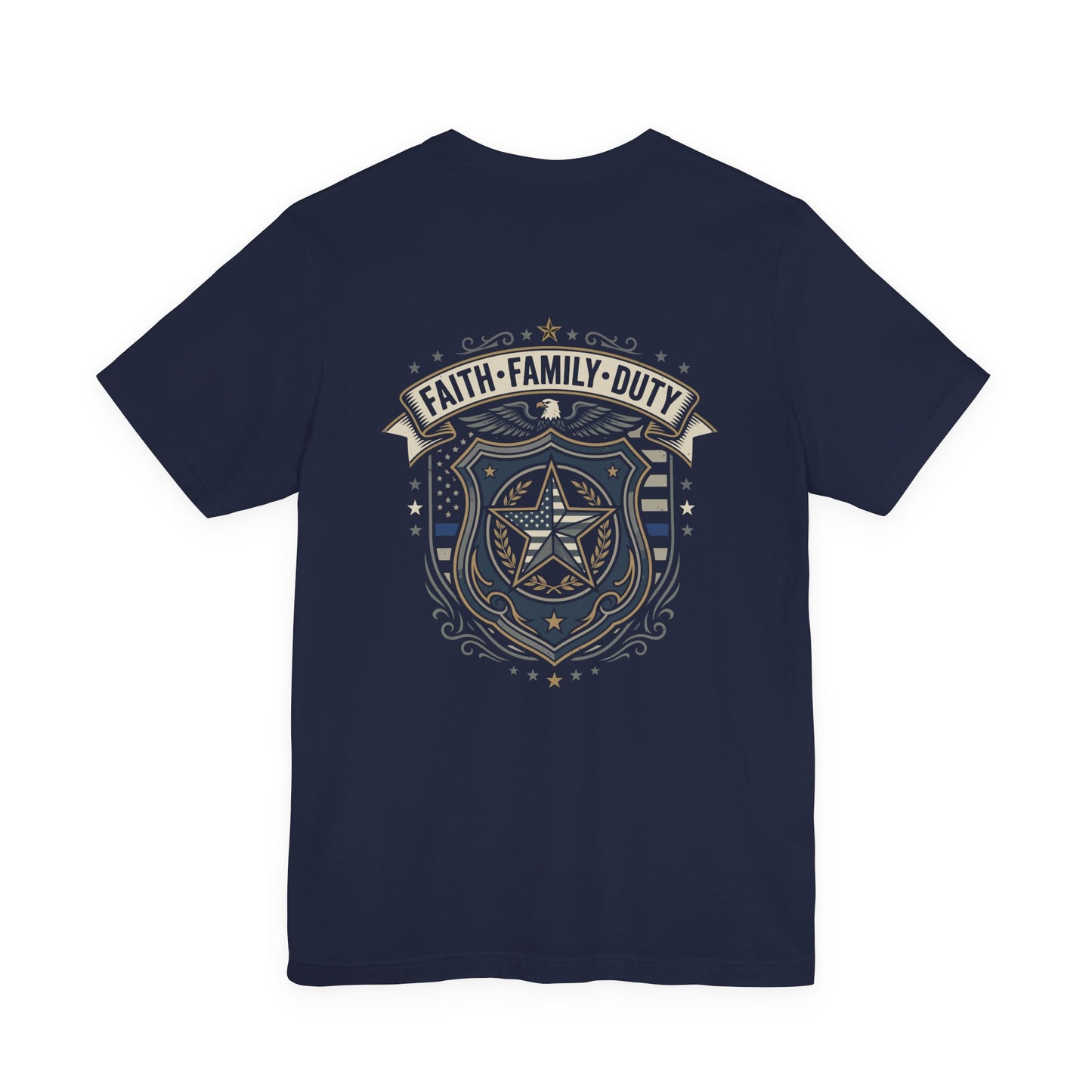 Faith · Family · Duty Shield T‑Shirt