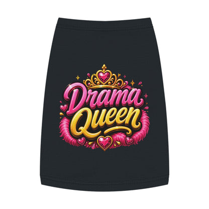 Drama Queen Pet Tank Top — Cute Royalty Dog Shirt