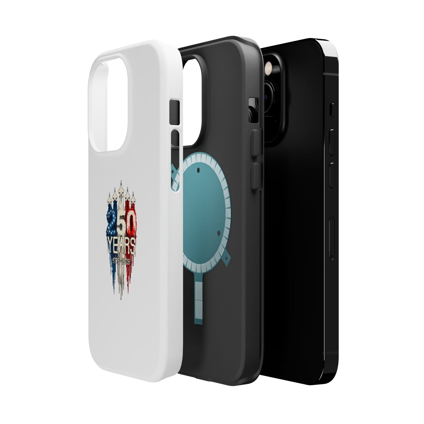 50 Years Patriotic iPhone Case — American Flag Anniversary Magnetic Impact-Resistant Case