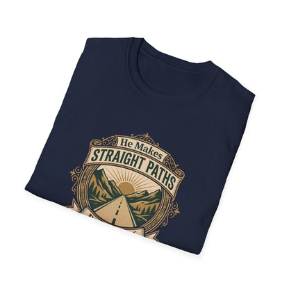 He Makes Straight Paths — Proverbs 3:6 T‑Shirt