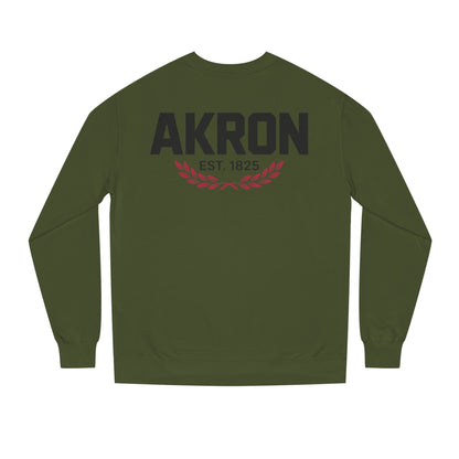 Akron Est. 1825 Crewneck Sweatshirt — Vintage City Pride Pullover