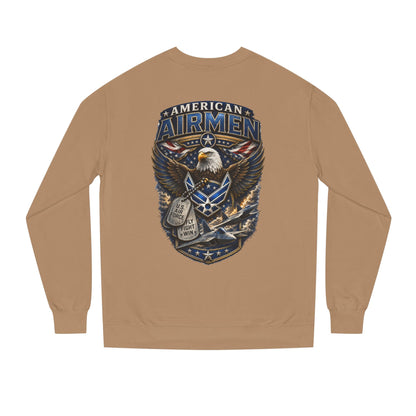 American Airmen Eagle Sweatshirt — Patriotic Air Force Crewneck