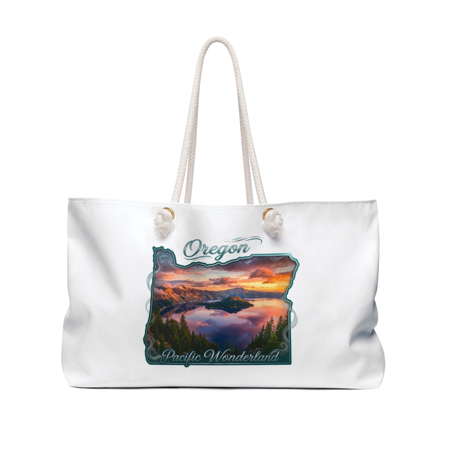 Oregon Scenic Weekender Bag — 'Pacific Wonderland' Travel Tote