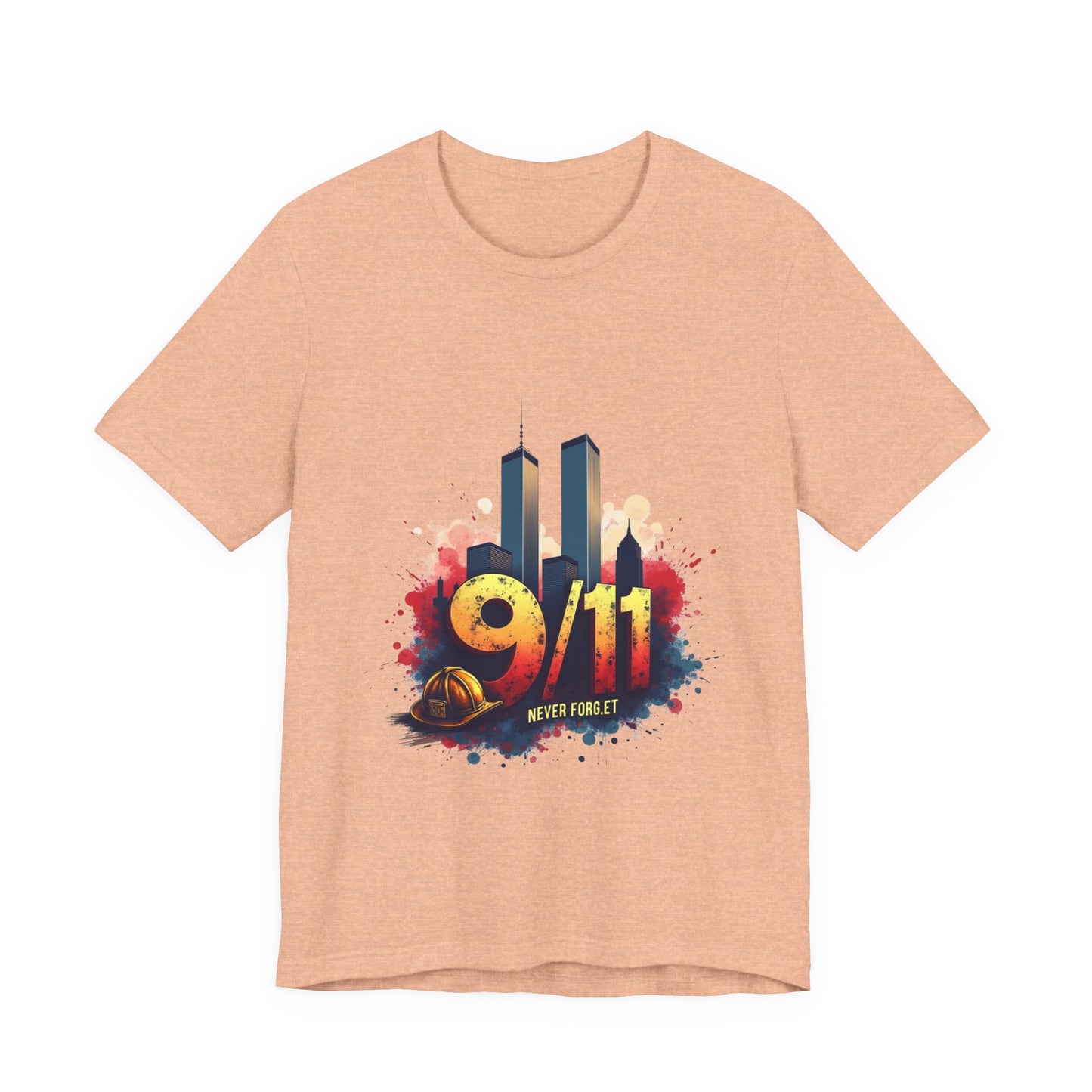 9/11 Memorial T-Shirt — Never Forget Tribute Tee