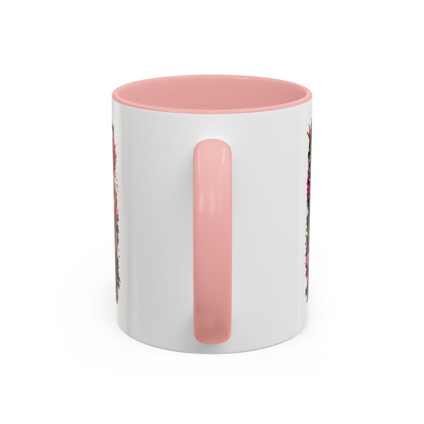Accent Coffee Mug - "Nails Speak Louder Than Words" Pink Nail Tech Coffee Mug